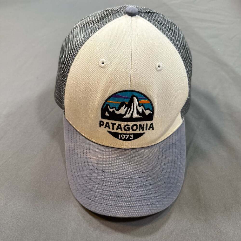 Patagonia Fitz Roy Scope Trucker Snapback Hat with 1973 Logo